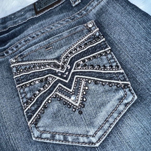 👖|•EARL JEAN•| Pretty Cropped/Capri Jeans Size 12👖 - Picture 5 of 8